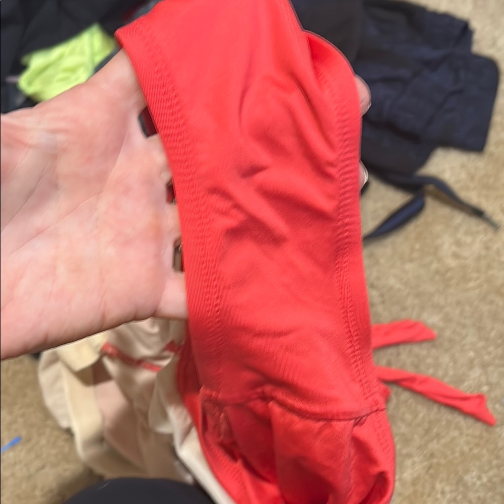 Merona Red Women's One Piece Swimsuit - Picture 12 of 13